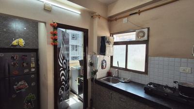 Kitchen Image of 818 Sq.ft 2 BHK Apartment / Flat for sale in Adani Aangan, Shantigram Ahmedabad for Rs. 7100000