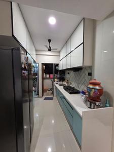 Kitchen Image of 1440 Sq.ft 3 BHK Apartment / Flat for sale in Nava Vadaj Ahmedabad for Rs. 9800000