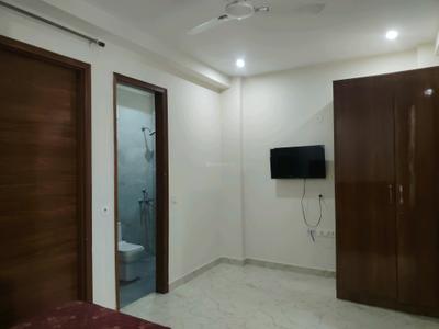 Bedroom Image of 600 Sq.ft 1 BHK Builder Floor for rent in Sector 52A Gurgaon for Rs. 29000