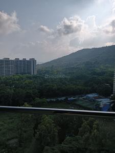 Balcony Image of 750 Sq.ft 2 BHK Apartment / Flat for rent in Unique Vistas, Thane West Thane for Rs. 43000