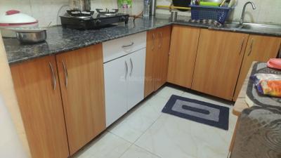 Kitchen Image of 1050 Sq.ft 2 BHK Apartment / Flat for rent in Gaurs Siddhartham, Siddharth Vihar Ghaziabad for Rs. 25000
