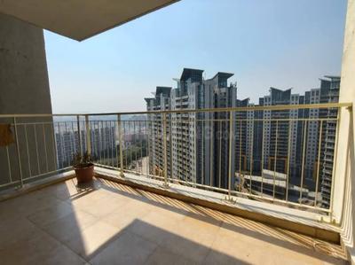 Balcony Image of 1345 Sq.ft 2.5 BHK Apartment / Flat for rent in Amanora Aspire Towers, Hadapsar Pune for Rs. 51000