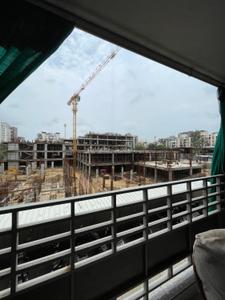 Balcony Image of 1890 Sq.ft 3 BHK Apartment / Flat for sale in Krishna Dharti Saket Height, Gota Ahmedabad for Rs. 12700000