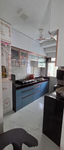 Kitchen Image of 585 Sq.ft 1 BHK Apartment / Flat for rent in Paradiso Dreamsville, Borivali West Mumbai for Rs. 46000