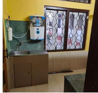 Kitchen Image of 600 Sq.ft 1 BHK Independent House for rent in Silphukuri Guwahati for Rs. 18000