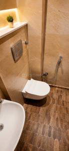 Bathroom Image of 850 Sq.ft 2 BHK Builder Floor for rent in Dwarka Mor New Delhi for Rs. 18000