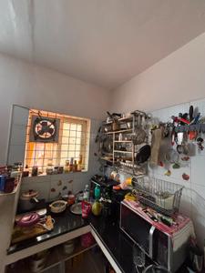 Kitchen Image of 600 Sq.ft 1 BHK Builder Floor for rent in Koramangala Bengaluru for Rs. 19000