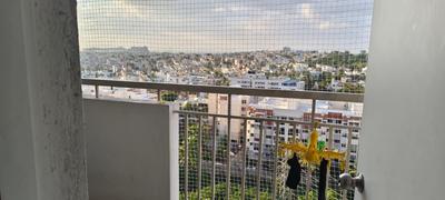 Balcony Image of 1445 Sq.ft 3 BHK Apartment / Flat for rent in Vaishnavi Gardenia, T Dasarahalli Bengaluru for Rs. 45000