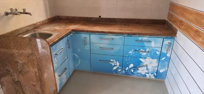 Kitchen Image of 807 Sq.ft 2 BHK Independent House for rent in Darshanam Eco Vista, Tarsali Vadodara for Rs. 10000