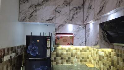 Kitchen Image of 766 Sq.ft 2 BHK Apartment / Flat for rent in Prateek Grand City, Siddharth Vihar Ghaziabad for Rs. 31000