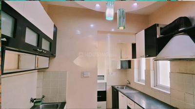 Kitchen Image of 1813 Sq.ft 3 BHK Apartment / Flat for rent in Shrachi Greenwood Elements, New Town Kolkata for Rs. 48000