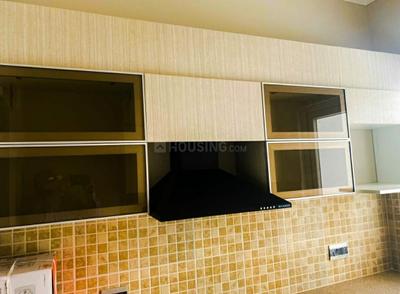 Kitchen Image of 1400 Sq.ft 3 BHK Builder Floor for rent in Central Park Flower Valley, Sector 33 Sohna for Rs. 33000