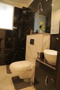 Bathroom Image of 1737 Sq.ft 3 BHK Apartment / Flat for sale in Green Valley Residencia, Gazipur Zirakpur for Rs. 10300000