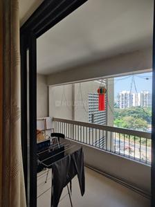 Balcony Image of 1200 Sq.ft 2 BHK Apartment / Flat for sale in Mont Vert Dieu, Pashan Pune for Rs. 12500000