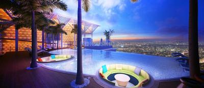Balcony Image of 2130 Sq.ft 3 BHK Apartment / Flat for sale in The Presidential Tower, Yeswanthpur Bengaluru for Rs. 42500000