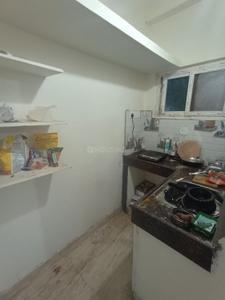Kitchen Image of 550 Sq.ft 1 BHK Apartment / Flat for rent in Banjara Hills Hyderabad for Rs. 14000