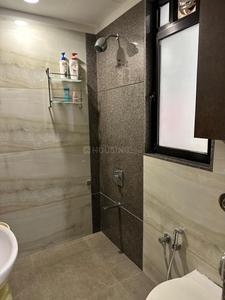 Bathroom Image of 2450 Sq.ft 4 BHK Apartment / Flat for rent in Happy Home Happy Glorious Phase 2, Vesu Surat for Rs. 75000