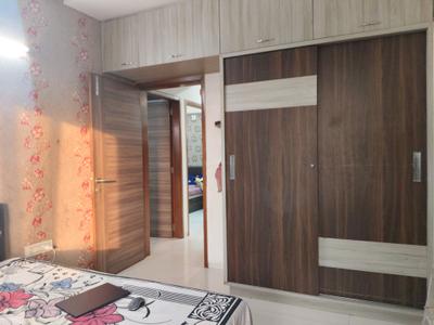 Bedroom Image of 1113 Sq.ft 3 BHK Apartment / Flat for rent in JHY Beverly Hills, Nana Chiloda Ahmedabad for Rs. 25000