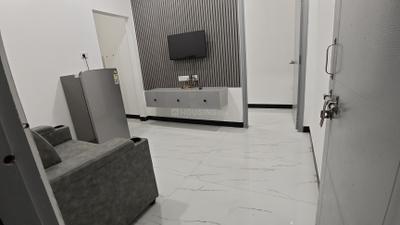 Living Room Image of 650 Sq.ft 1 BHK Apartment / Flat for rent in Kondapur Hyderabad for Rs. 27000