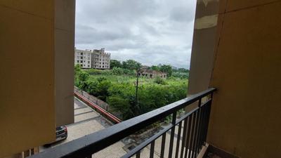 Balcony Image of 571 Sq.ft 1 BHK Apartment / Flat for sale in New Town Kolkata for Rs. 3300000