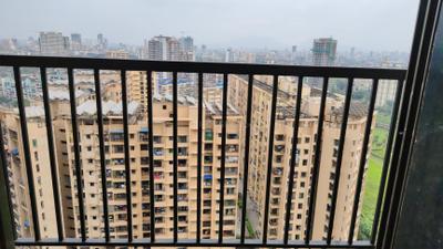 Balcony Image of 750 Sq.ft 2 BHK Apartment / Flat for sale in Raunak City, Kalyan West Kalyan for Rs. 6500000