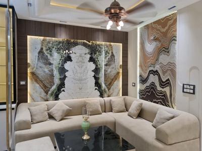 Living Room Image of 750 Sq.ft 3 BHK Apartment / Flat for sale in Dwarka Mor New Delhi for Rs. 4300000