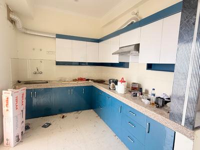 Kitchen Image of 1400 Sq.ft 3 BHK Apartment / Flat for rent in Rohit Grand, Guramba Lucknow for Rs. 20100