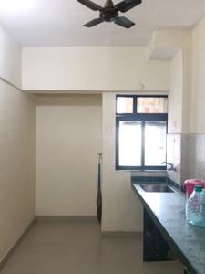 Kitchen Image of 528 Sq.ft 1 BHK Apartment / Flat for rent in Laabh Pehla Ghar Shubh Sanket Complex, Thane West Thane for Rs. 15000