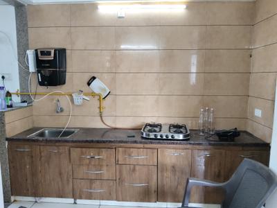 Kitchen Image of 1106 Sq.ft 2 BHK Apartment / Flat for rent in Orchid Blues, Shela Ahmedabad for Rs. 20000