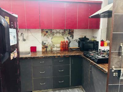 Kitchen Image of 990 Sq.ft 2 BHK Duplex for sale in Ganga Greencity, Ganga Nagar Meerut for Rs. 7200000