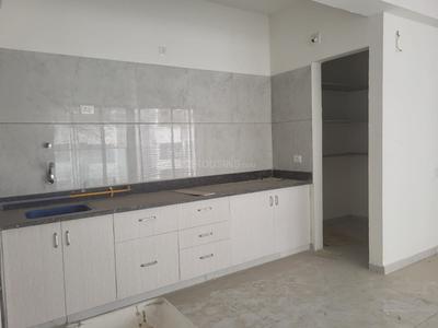 Kitchen Image of 1800 Sq.ft 3 BHK Apartment / Flat for sale in Seventh Bliss, Gota Ahmedabad for Rs. 8100000