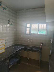 Kitchen Image of 700 Sq.ft 1 BHK Independent House for rent in Wagholi Pune for Rs. 11000