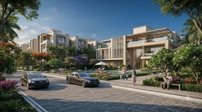 Image of 760 Sq.ft 1 BHK Apartment / Flat for sale in Om Shri Vrinda Orchids, Sunrakh Bangar, Vrindavan for Rs. 6080000
