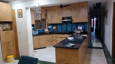 Kitchen Image of 3312 Sq.ft 4 BHK Builder Floor for rent in Rajouri Garden New Delhi for Rs. 70000