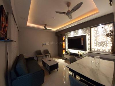 Hall Image of 750 Sq.ft 2 BHK Apartment / Flat for rent in Runwal Eirene, Thane West Thane for Rs. 31000