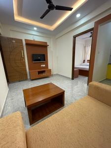 Living Room Image of 750 Sq.ft 1 BHK Apartment / Flat for rent in BTM Layout Bengaluru for Rs. 29999