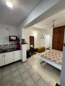 Bedroom Image of 400 Sq.ft 1 RK Studio for rent in Richmond Town Bengaluru for Rs. 36000