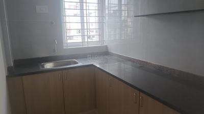 Kitchen Image of 600 Sq.ft 1 BHK Builder Floor for rent in Hulimavu Bengaluru for Rs. 22000