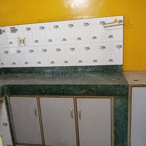 Kitchen Image of 970 Sq.ft 3 BHK Apartment / Flat for rent in Merlin Grove, Sarada Pally Kolkata for Rs. 22000