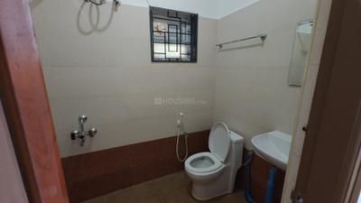 Bathroom Image of 450 Sq.ft 1 BHK Builder Floor for rent in Jakkur Bengaluru for Rs. 20000