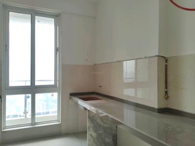Kitchen Image of 680 Sq.ft 1 BHK Apartment / Flat for rent in Rosa Oasis Phase 2, Hiranandani Estate Thane for Rs. 30000