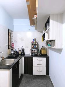 Kitchen Image of 600 Sq.ft 1 BHK Builder Floor for rent in JP Nagar Bengaluru for Rs. 17000