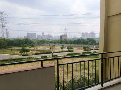 Bedroom Two Image of 1350 Sq.ft 2.5 BHK Builder Floor for rent in Vatika Xpressions, Sector 88B Gurgaon for Rs. 32000