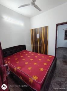 Bedroom Image of 650 Sq.ft 1 BHK Builder Floor for rent in HSR Layout Bengaluru for Rs. 26700