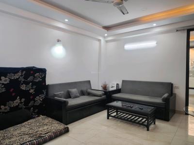 Living Room Image of 900 Sq.ft 2 BHK Builder Floor for rent in Freedom Fighters Enclave New Delhi for Rs. 39000