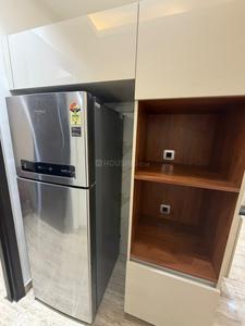 Kitchen Image of 900 Sq.ft 2 BHK Builder Floor for rent in Lajpat Nagar New Delhi for Rs. 54500
