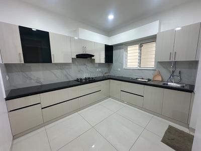 Kitchen Image of 1600 Sq.ft 3 BHK Apartment / Flat for rent in Aparna Zenon, Manikonda Hyderabad for Rs. 65000