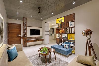 Hall Image of 1250 Sq.ft 3 BHK Apartment / Flat for sale in Shreenath Shaligram, Atladara Vadodara for Rs. 5300000