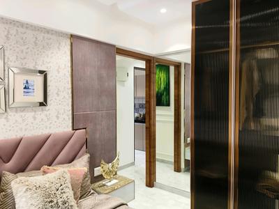 Bedroom Image of 750 Sq.ft 1 BHK Apartment / Flat for sale in Godrej Nirvaan, Bhiwandi Thane for Rs. 4600000