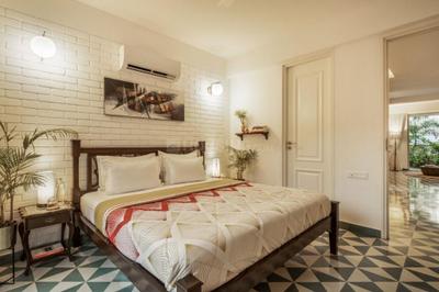 Bedroom Image of 1500 Sq.ft 2 BHK Villa for rent in Marna Siolim Goa for Rs. 120000